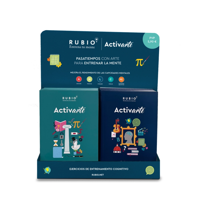 Cuaderno Rubio Activarte Expositor 1 Cuaderno Rubio Activarte Expositor 1