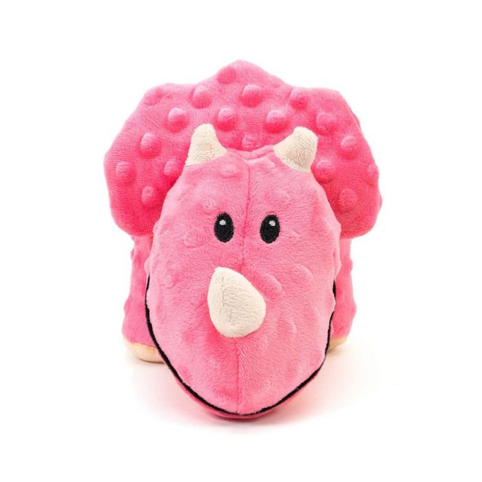 Gloria Peluche Para Perro Yamata, Dinosaurio Juguete Mullido con Sonido (Squeaker) y Texturas 3D, Poliéster, Color Rosa Gloria Peluche Para Perro Yamata, Dinosaurio Juguete Mullido con Sonido (Squeaker) y Texturas 3D, Poliéster, Color Rosa