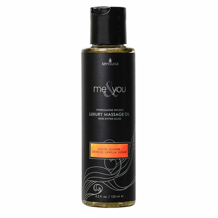 Aceite de Masaje Erótico Me & You Sensuva 125 ml Cítrico