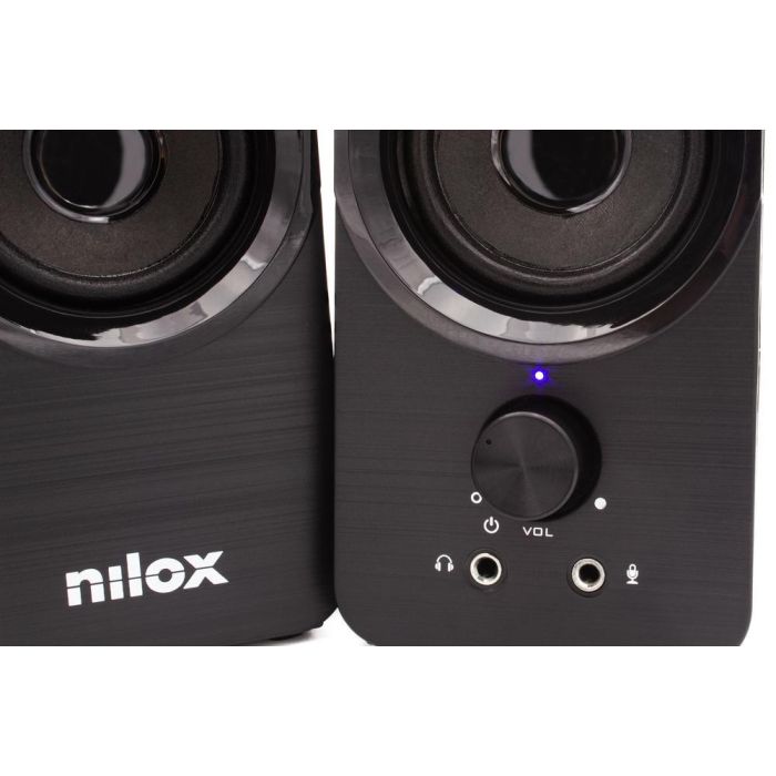 Nilox NXAPC02 Altavoces PC 6W USB Negro 5