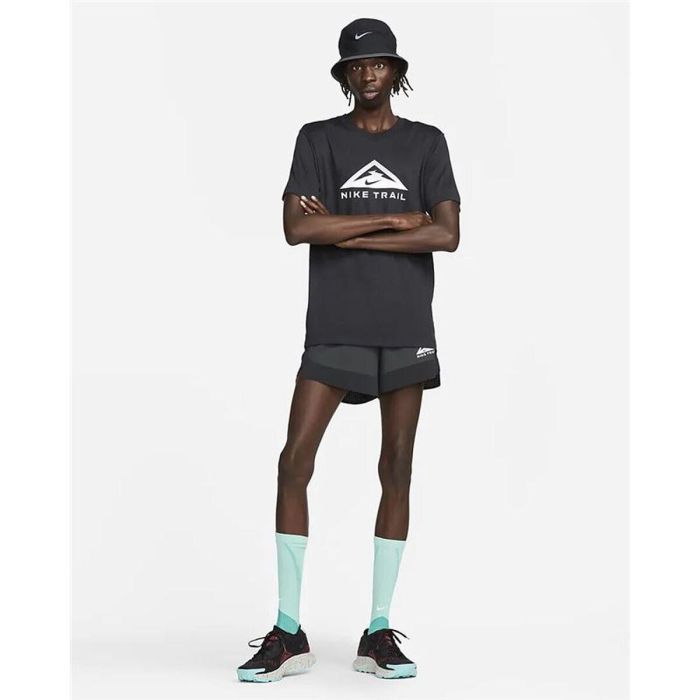 Camiseta de Manga Corta Hombre Nike Negro 5