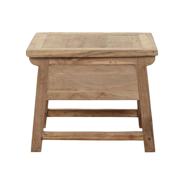Mesita De Noche Item Home DKD Home Decor Natural 50 x 50 x 60 cm 2 Mesita De Noche Item Home DKD Home Decor Natural 50 x 50 x 60 cm 2