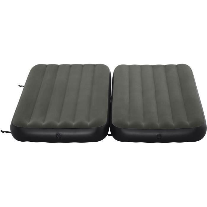 Cama 3 en 1 - BESTWAY - Airbed Tritech Connect and Rest - Camas individuales, cama elevada, cama king size - 188 x 99 x 25 cm - 150 kg máx. 1 Cama 3 en 1 - BESTWAY - Airbed Tritech Connect and Rest - Camas individuales, cama elevada, cama king size - 188 x 99 x 25 cm - 150 kg máx. 1