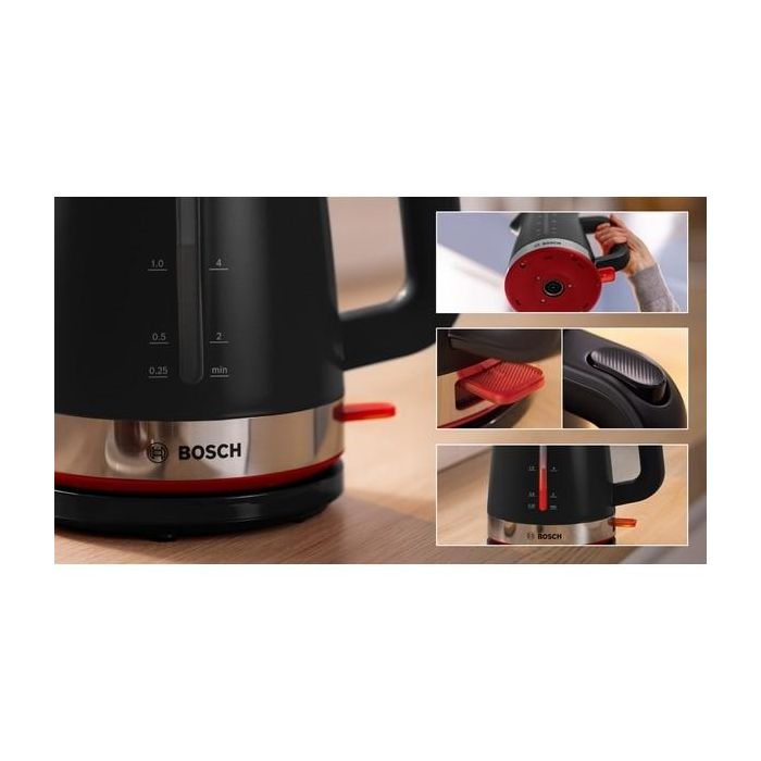 Bosch TWK 4M223 MyMoment Hervidor de agua negro 5 Bosch TWK 4M223 MyMoment Hervidor de agua negro 5
