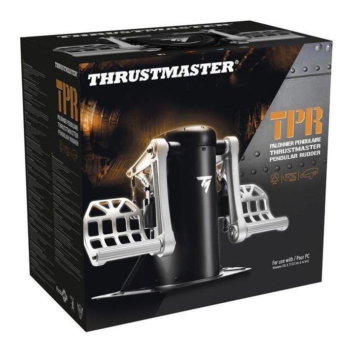 Thrustmaster TPR Rudder Negro, Plata - Simulador de Vuelo Analógico para PC, Referencia 2960809 6 Thrustmaster TPR Rudder Negro, Plata - Simulador de Vuelo Analógico para PC, Referencia 2960809 6