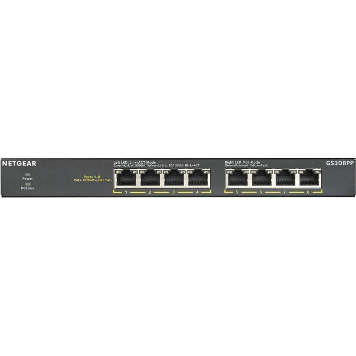 Switch Netgear GS308PP-100EUS RJ-45