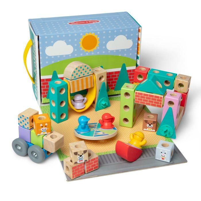 Melissa y Doug AAAVK75298 Set de Construcción La Ciudad de 73 Piezas 1 Melissa y Doug AAAVK75298 Set de Construcción La Ciudad de 73 Piezas 1