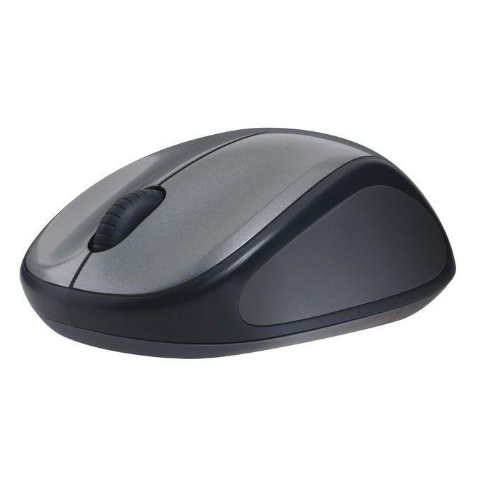 LOGITECH Ratón M235 Inalámbrico Negro/Gris 910-002201 - Seguimiento óptico Avanzado, Comodidad Diseño Contorneado 2