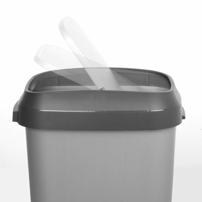 Cubo de basura Curver Gris oscuro Plástico 35 L (6 Unidades) 1 Cubo de basura Curver Gris oscuro Plástico 35 L (6 Unidades) 1
