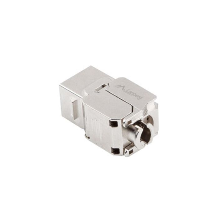 Lanberg KSF7-2000 Conector Keystone Cat.7 FTP RJ45 Hembra LSA Acero Inoxidable Plano 2