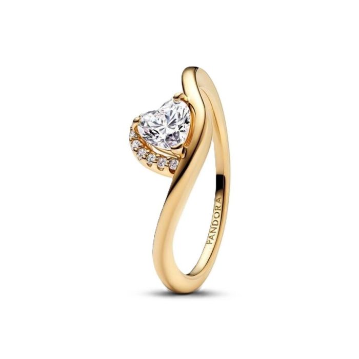 Anillo Mujer Pandora 163660C01-56 Dorado 16 Anillo Mujer Pandora 163660C01-56 Dorado 16