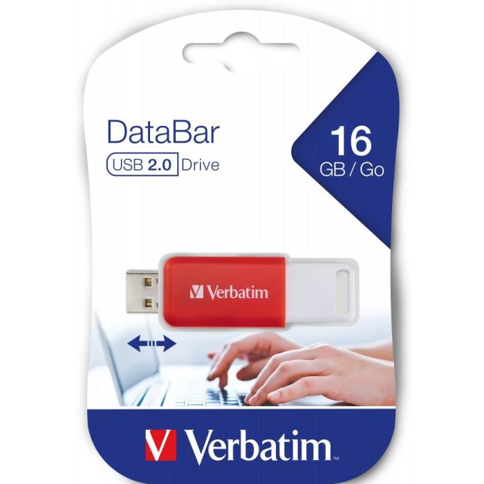 Verbatim Pendrive 16GB USB 2.0 Hi-Speed Retráctil Rojo 2 Verbatim Pendrive 16GB USB 2.0 Hi-Speed Retráctil Rojo 2