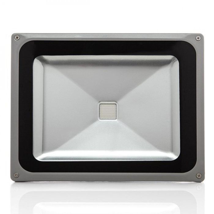 Foco Proyector LED 50W 4.250Lm IP65 Brico Rojo 40.000H [BQFS29050B-R] 2