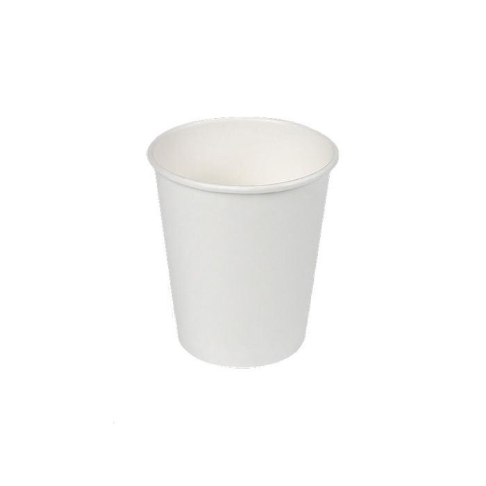Best Products Vasos de Cartón Blancos 200cc, Pack de 50 Unidades, Material Reciclable