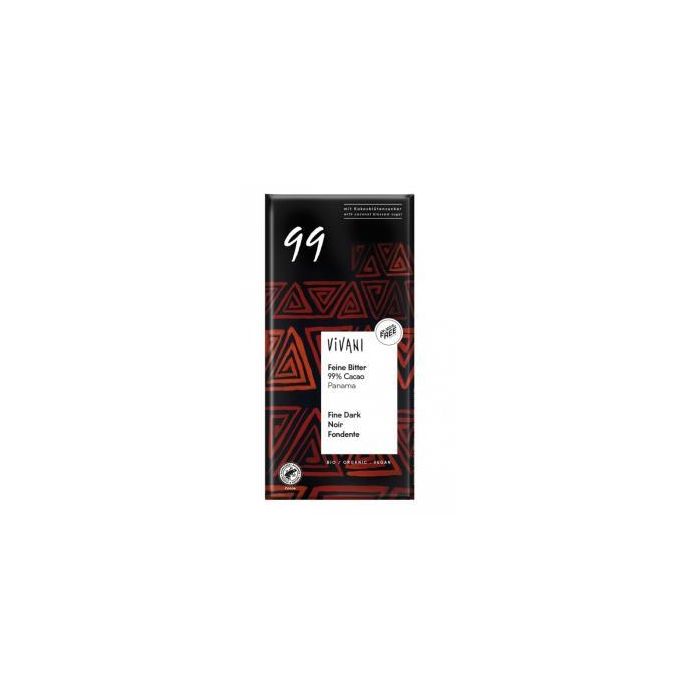 Chocolate Negro 99% Panama Azucar Coco 80Gr. Vegan Chocolate Negro 99% Panama Azucar Coco 80Gr. Vegan