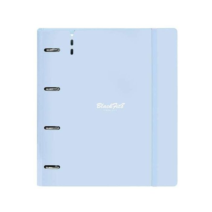 Blackfit8 Carpeblock PP Foam 4 Anillas 35mm Recambiable "Cool" Negro 27x32x4cm