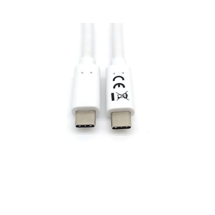 EQUIP 128361 Cable USB-C 3.2 Macho a Macho 1m 60W PD 5Gbps Blanco 3