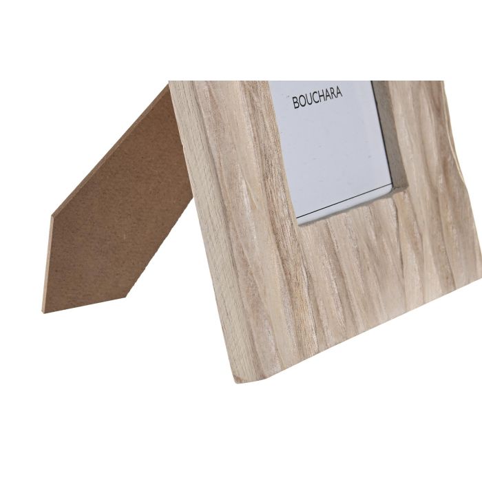 DKD Home Decor Marco de Fotos 10x15 Boho Natural Madera Hecho a Mano (6 Unidades) 24 x 19 cm 2