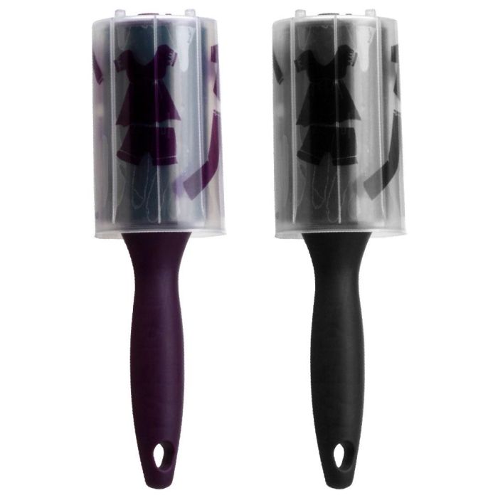 Rodillo Pelusa con Tapa de Silicona Colores Surtidos 2