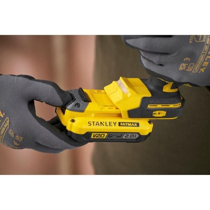 Taladro atornillador - STANLEY FATMAX - SFMCD725D2K-QW - 80 Nm - 18 V - 15 ajustes de par 5