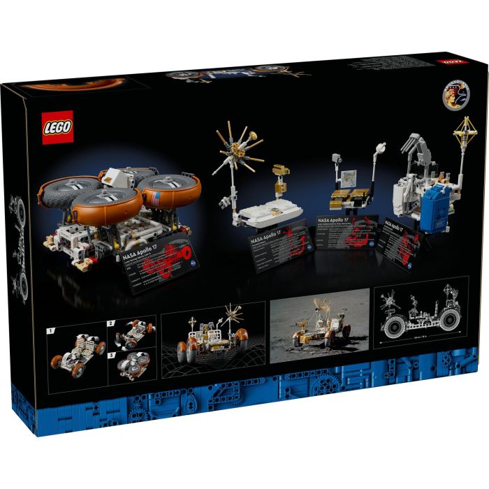 LEGO 42182 Technic Vehículo de Exploración Lunar Apollo de la NASA - LRV Space Rover para Adultos 9 LEGO 42182 Technic Vehículo de Exploración Lunar Apollo de la NASA - LRV Space Rover para Adultos 9