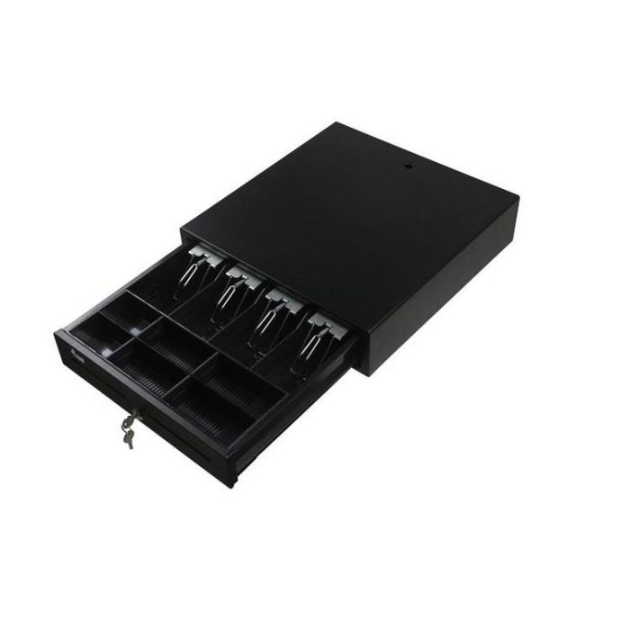 EQUIP TPV CAJON PORTAMONEDAS METAL 41X41 RJ11 NEGRO (3 AÑOS DE GARANTIA) 3