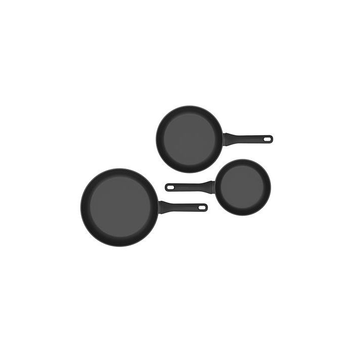 Berghoff 1315090 Lote 3 Sartenes Antiadherentes Helix con CeraGreen, Ø 20/24/28 cm, Mango Fenólico, Apto Horno 150°C 1 Berghoff 1315090 Lote 3 Sartenes Antiadherentes Helix con CeraGreen, Ø 20/24/28 cm, Mango Fenólico, Apto Horno 150°C 1