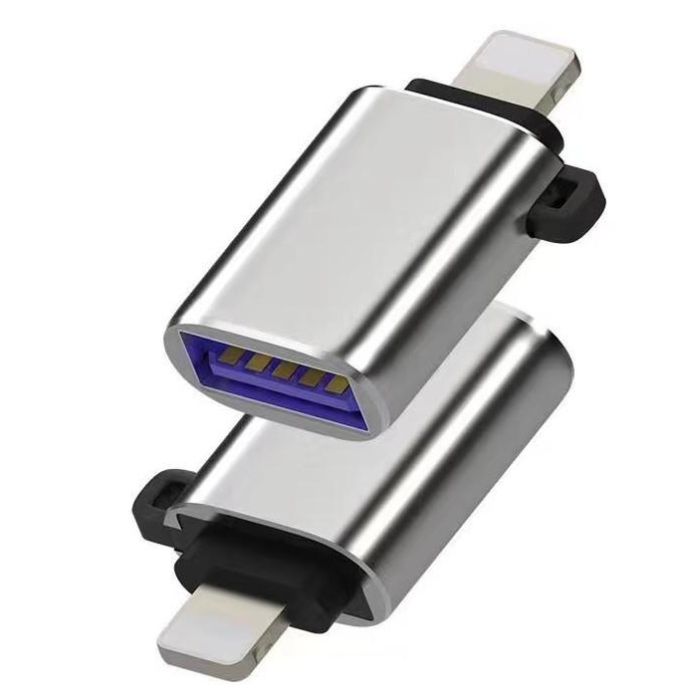 MicroConnect MC-LIGHTUSB3 Adaptador Lightning a USB 3.0 Tipo A Plateado para Dispositivos Apple, Carga y Transferencia de Datos de Alta Velocidad MicroConnect MC-LIGHTUSB3 Adaptador Lightning a USB 3.0 Tipo A Plateado para Dispositivos Apple, Carga y Transferencia de Datos de Alta Velocidad