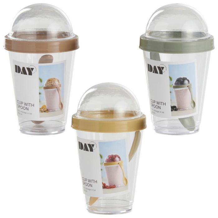Day Mug Con Tapa Y Cuchara 350 Ml 2 Day Mug Con Tapa Y Cuchara 350 Ml 2