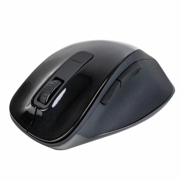 Ratón Inalámbrico Óptico NGS BOWBLACK Negro 1600 dpi (1 unidad) 2 Ratón Inalámbrico Óptico NGS BOWBLACK Negro 1600 dpi (1 unidad) 2