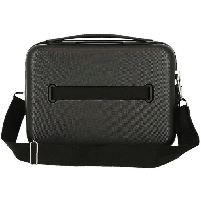 JOUMMA BAGS Neceser ABS Silver Mickey Disney Adaptable a Maleta 29x21x15cm 6