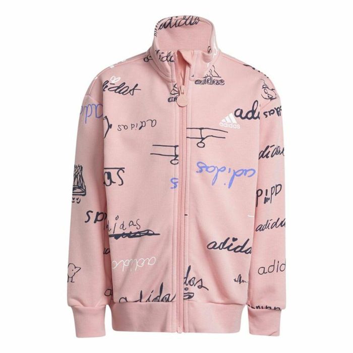 Chándal Mujer Adidas Brand Love Little niña Rosa Rosa 4