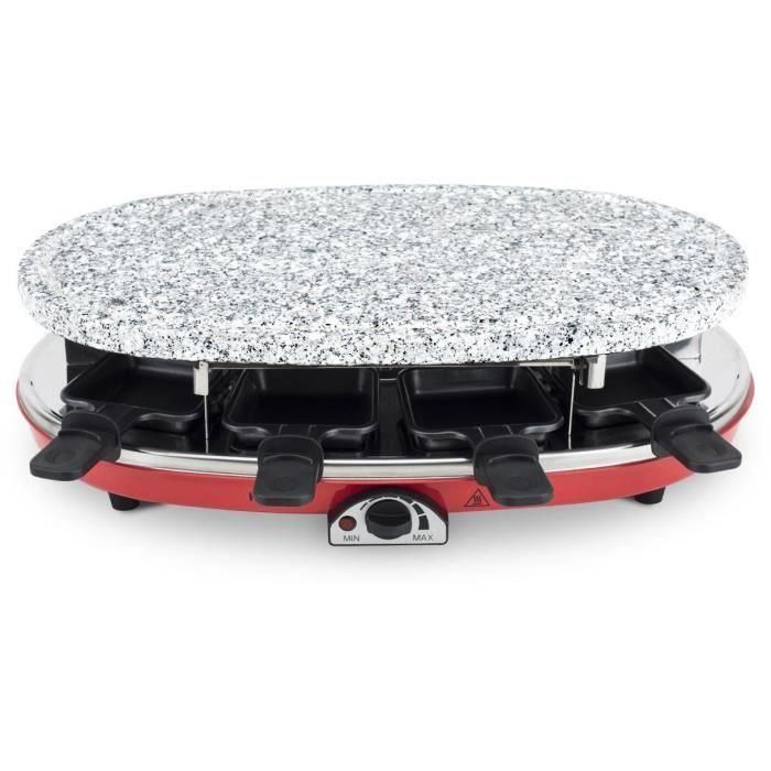 H.KoeNIG RP418 Raclette máquina 8 personas - Rojo 3 H.KoeNIG RP418 Raclette máquina 8 personas - Rojo 3