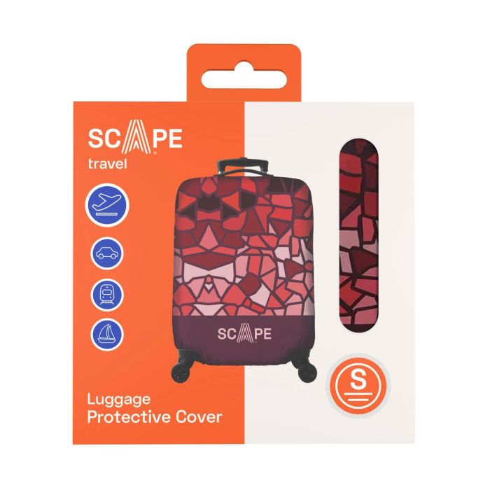 Scape Travel funda protectora de maleta talla S roja 1 Scape Travel funda protectora de maleta talla S roja 1