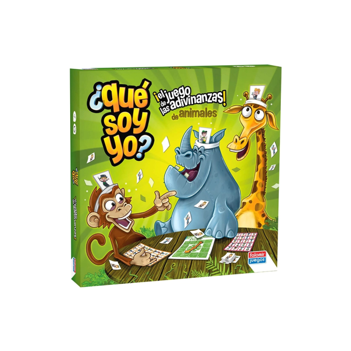 Falomir Juego de Mesa Que soy yo? Animales Juego Didáctico Falomir Juego de Mesa Que soy yo? Animales Juego Didáctico