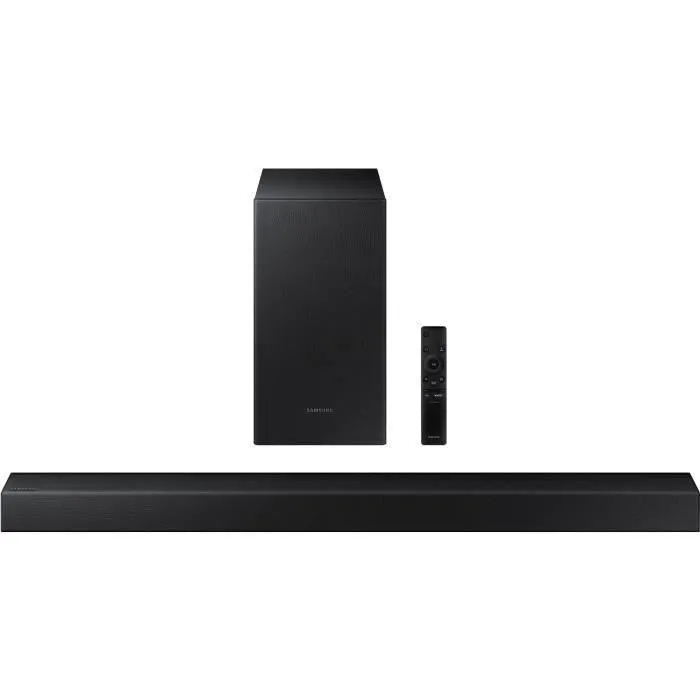 Samsung HW-T420 Barra de Sonido 2.1 150W Bluetooth Subwoofer 6.5" con Cable Dolby Digital 2ch Smart Sound Modo Juego 0 Samsung HW-T420 Barra de Sonido 2.1 150W Bluetooth Subwoofer 6.5" con Cable Dolby Digital 2ch Smart Sound Modo Juego 0