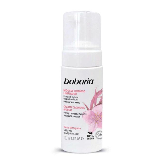 Babaria Rosa mosqueta limpiador facial cremoso 150 ml