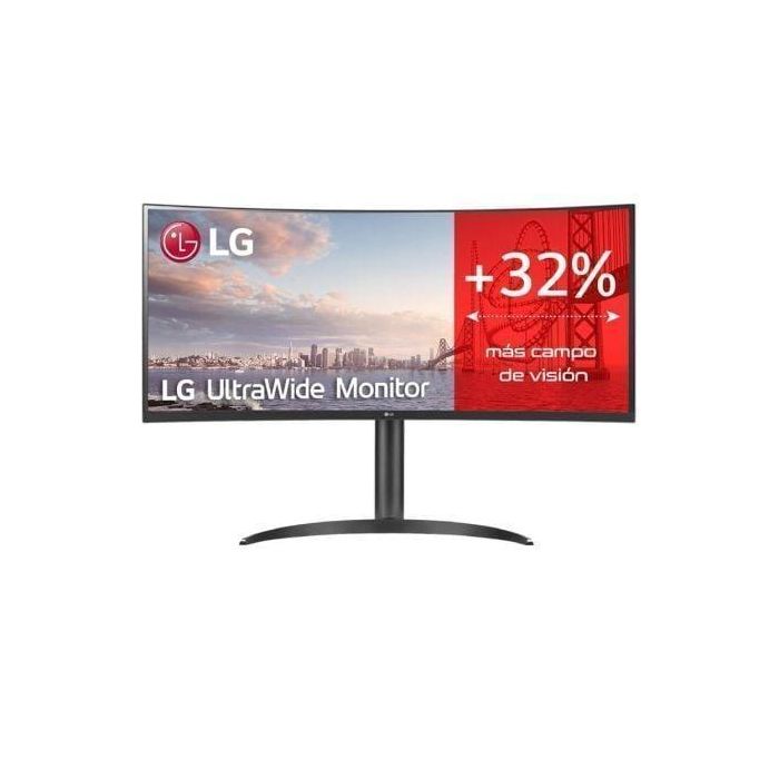 LG 34WQ75C-B Monitor Ultrapanorámico Curvo 34" WQHD IPS. USB-C 90W, HDMI, DisplayPort, AMD FreeSync, Regulable, Negro 0 LG 34WQ75C-B Monitor Ultrapanorámico Curvo 34" WQHD IPS. USB-C 90W, HDMI, DisplayPort, AMD FreeSync, Regulable, Negro 0