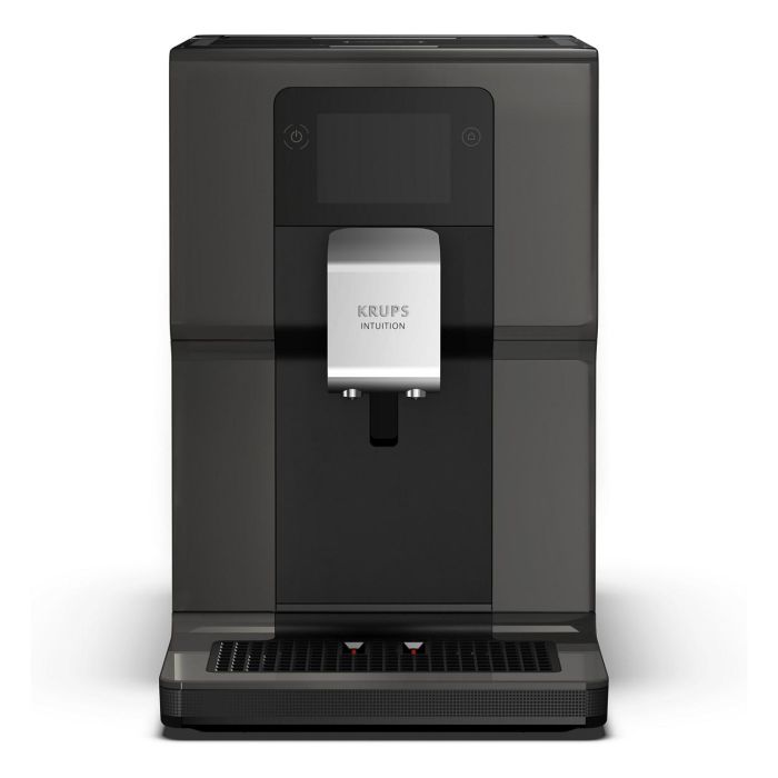 Krups EA872B10 Máquina Espresso Superautomática Intuition Preference con Molinillo Integrado, 1450W, Gris, Depósito 3L 12