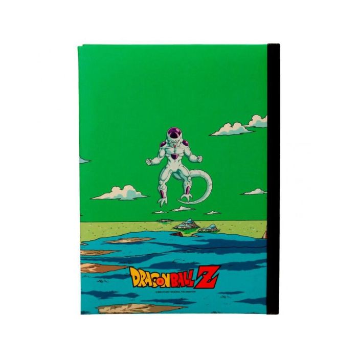 Sd Toys Libreta con Luz Dragon Ball Z Batalla Final Namek Goku Super Saiyajin Freezer 15x20cm Diseño Exclusivo Fan Anime Regalo Original 2