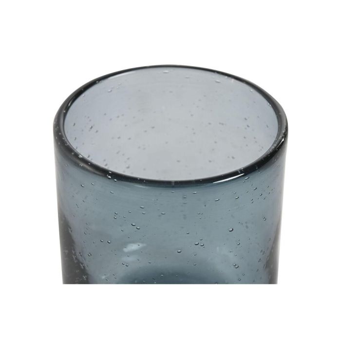 Vaso Basicos DKD Home Decor Azul 8.3 x 9.3 x 8.3 cm Set de 6 2 Vaso Basicos DKD Home Decor Azul 8.3 x 9.3 x 8.3 cm Set de 6 2