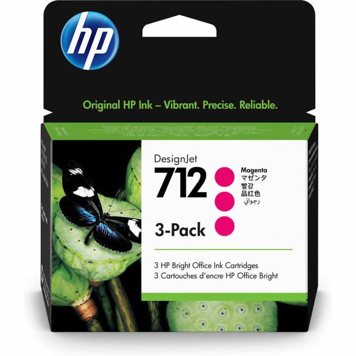 Cartucho de Tinta Original HP 3ED78A Rosa Magenta 1