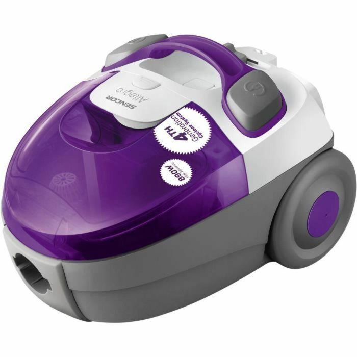 Aspirador de bote sin bolsa - SENCOR - SVC-512VT - 890 W - 76 dB - 1,5 L - Violeta 1