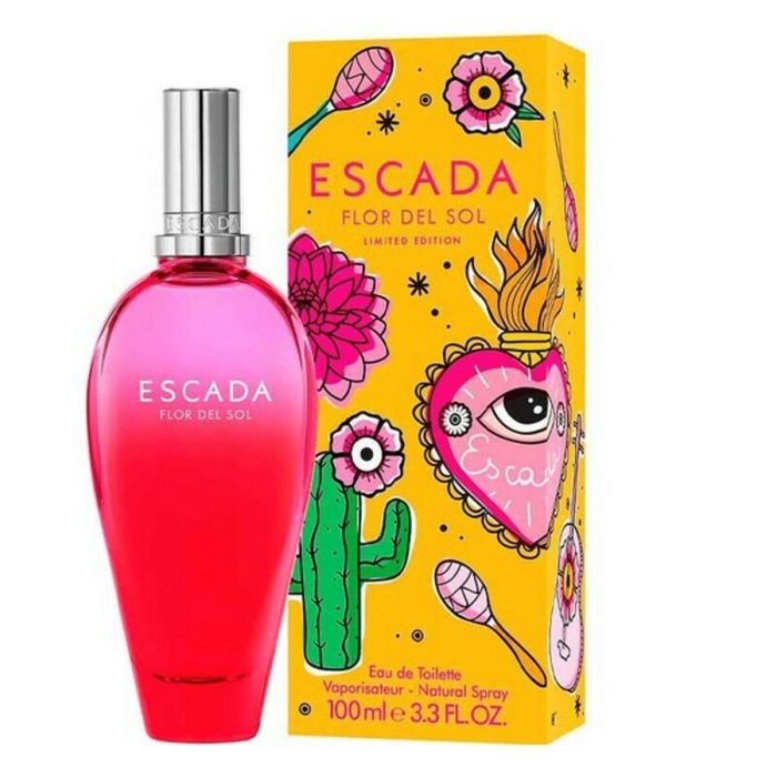 Escada FLOR DEL SOL Eau de Toilette Vaporizador Mujer 100 ml Edición Limitada 2020 Floral Frutal