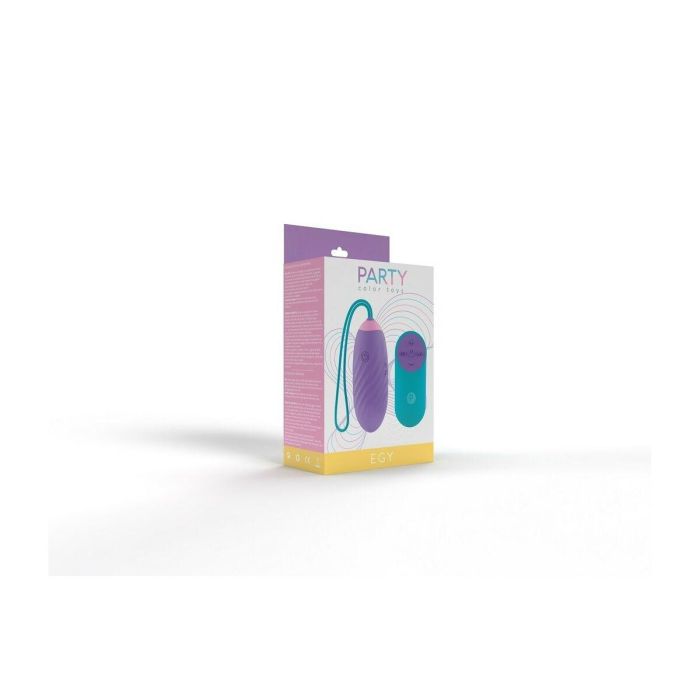 Huevo Masturbador Party Color Toys Lila 1 Huevo Masturbador Party Color Toys Lila 1