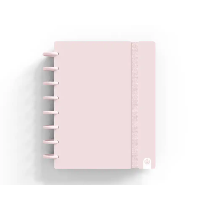 Carchivo Cuaderno Ingeniox Foam A5 80 Hojas Rayado Horizontal Rosa Pastel 1