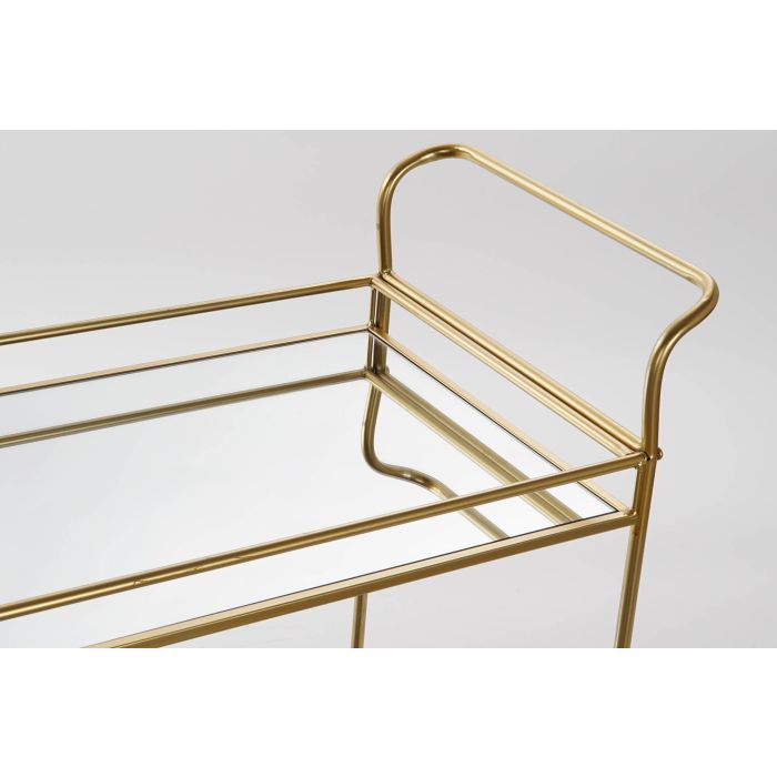 Camarera Glam DKD Home Decor Dorado 40 x 76 x 76 cm 1