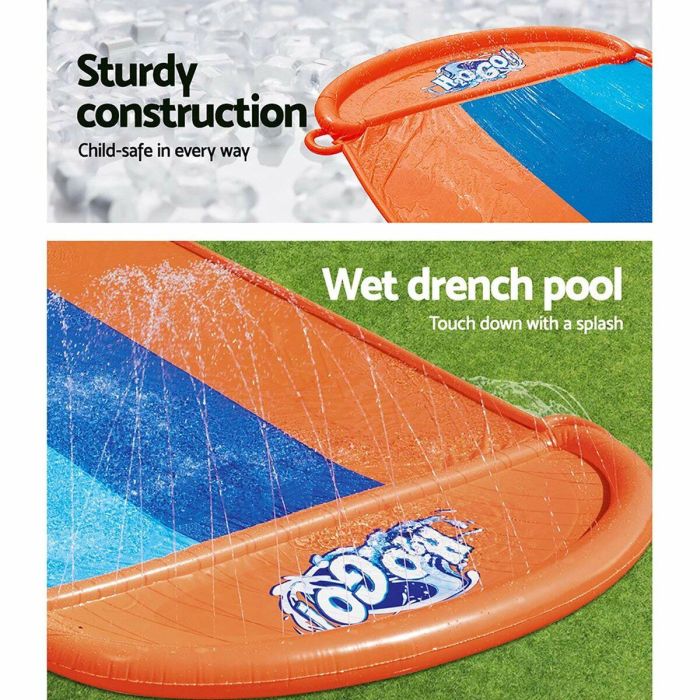 Bestway Pista Deslizante Triple 488x207,5 cm +3 Años Jardin 52329 12 Bestway Pista Deslizante Triple 488x207,5 cm +3 Años Jardin 52329 12