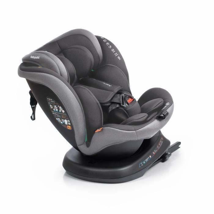 BABYAUTO BAB8435593703373 Silla de Coche RODIA I-Size Plus Grupo 0/1/2/3 (40-150 cm) Isofix Giratoria Reclinable Reductor Gris 2 BABYAUTO BAB8435593703373 Silla de Coche RODIA I-Size Plus Grupo 0/1/2/3 (40-150 cm) Isofix Giratoria Reclinable Reductor Gris 2