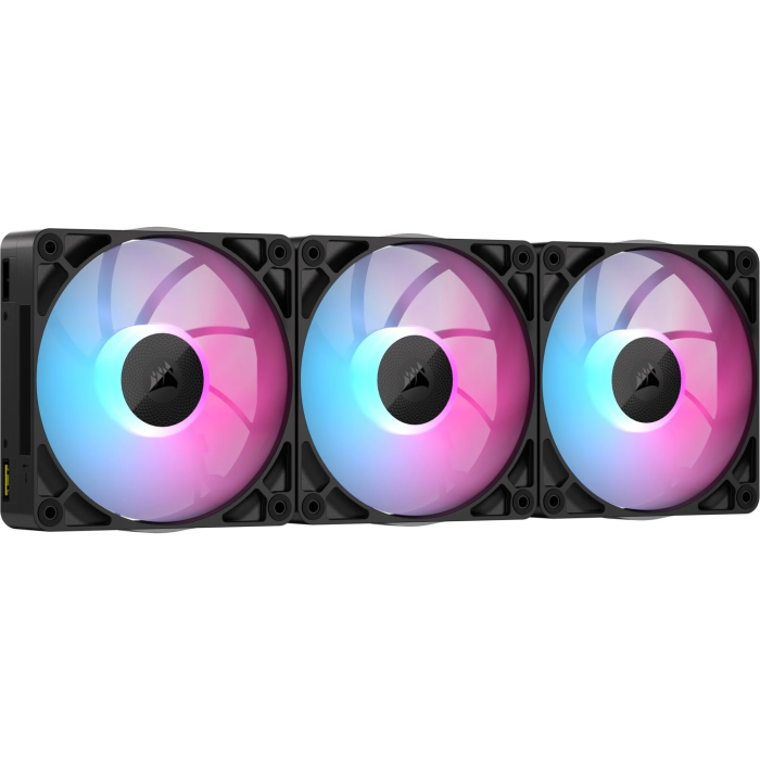 VENTILADOR CAJA CORSAIR RX RGB MAX Series, iCUE LINK RX120 RGB MAX, 120mm RGB Fan, Triple Fan Kit CO-9051034-WW VENTILADOR CAJA CORSAIR RX RGB MAX Series, iCUE LINK RX120 RGB MAX, 120mm RGB Fan, Triple Fan Kit CO-9051034-WW